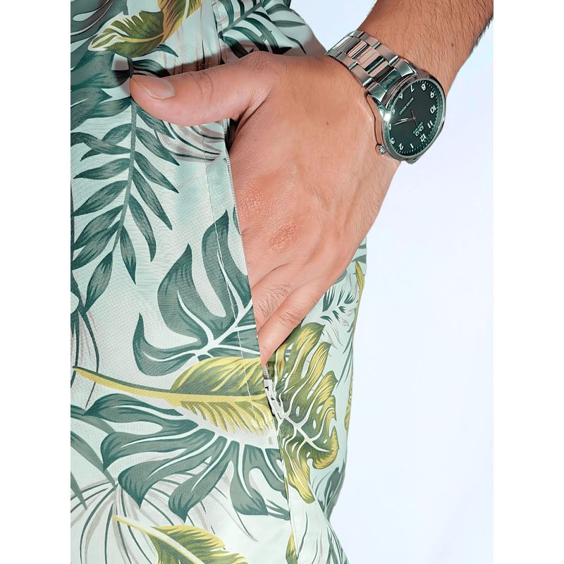 SHAKTIS - Pantaloneta Shaktis Estampada Antifluido Blanco 1314