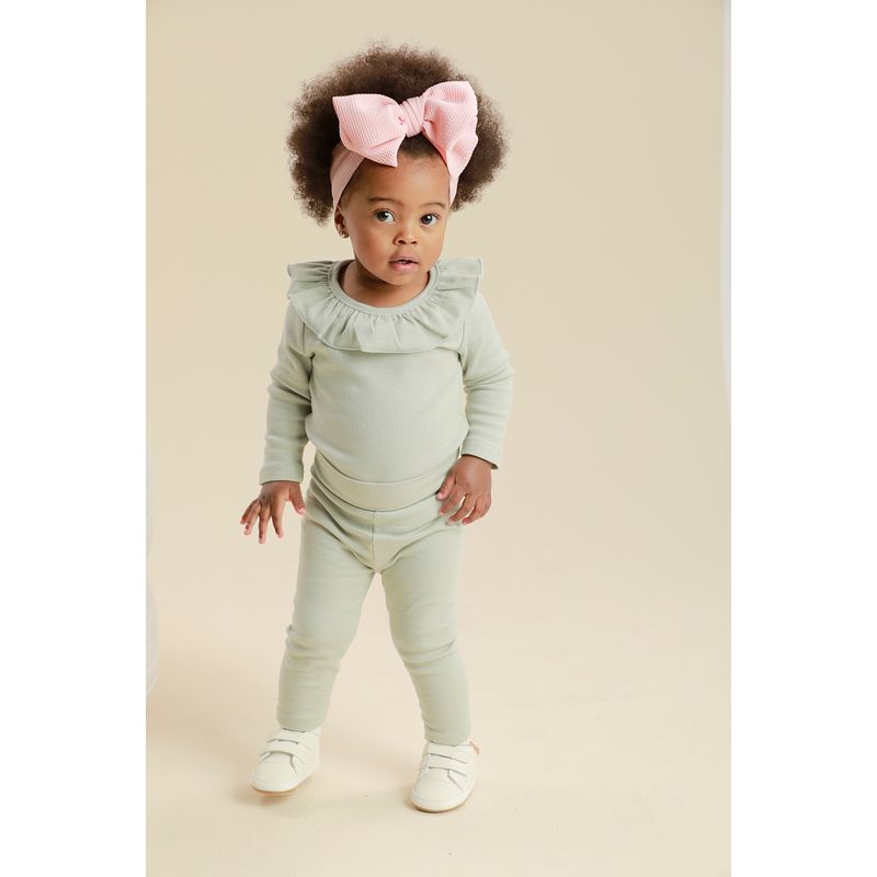GENERICO - Conjunto Mameluco y pantalon Encanto Puro Celeste - Baby Samuu