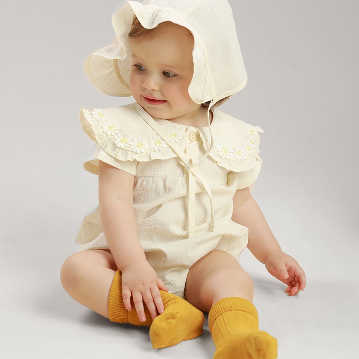 BABY SAMUU - Mameluco con gorro encantador - Edna