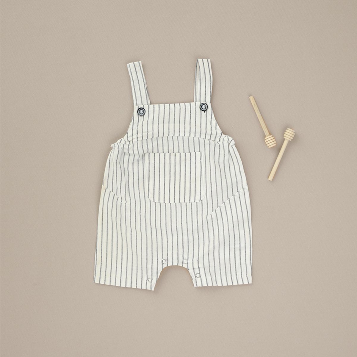 BABY SAMUU - Overol Algodón con Rayas Juli
