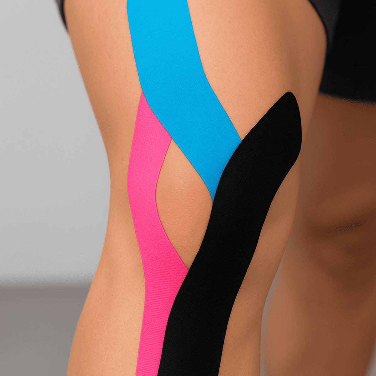 GENERICO - Cinta Kinésica Deportiva en Rollo  Terapéutica y Multicolor