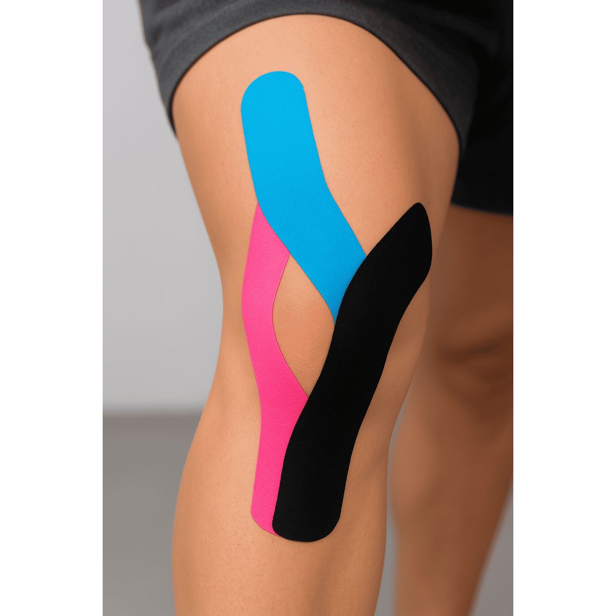 GENERICO - Cinta Kinésica Deportiva en Rollo  Terapéutica y Multicolor