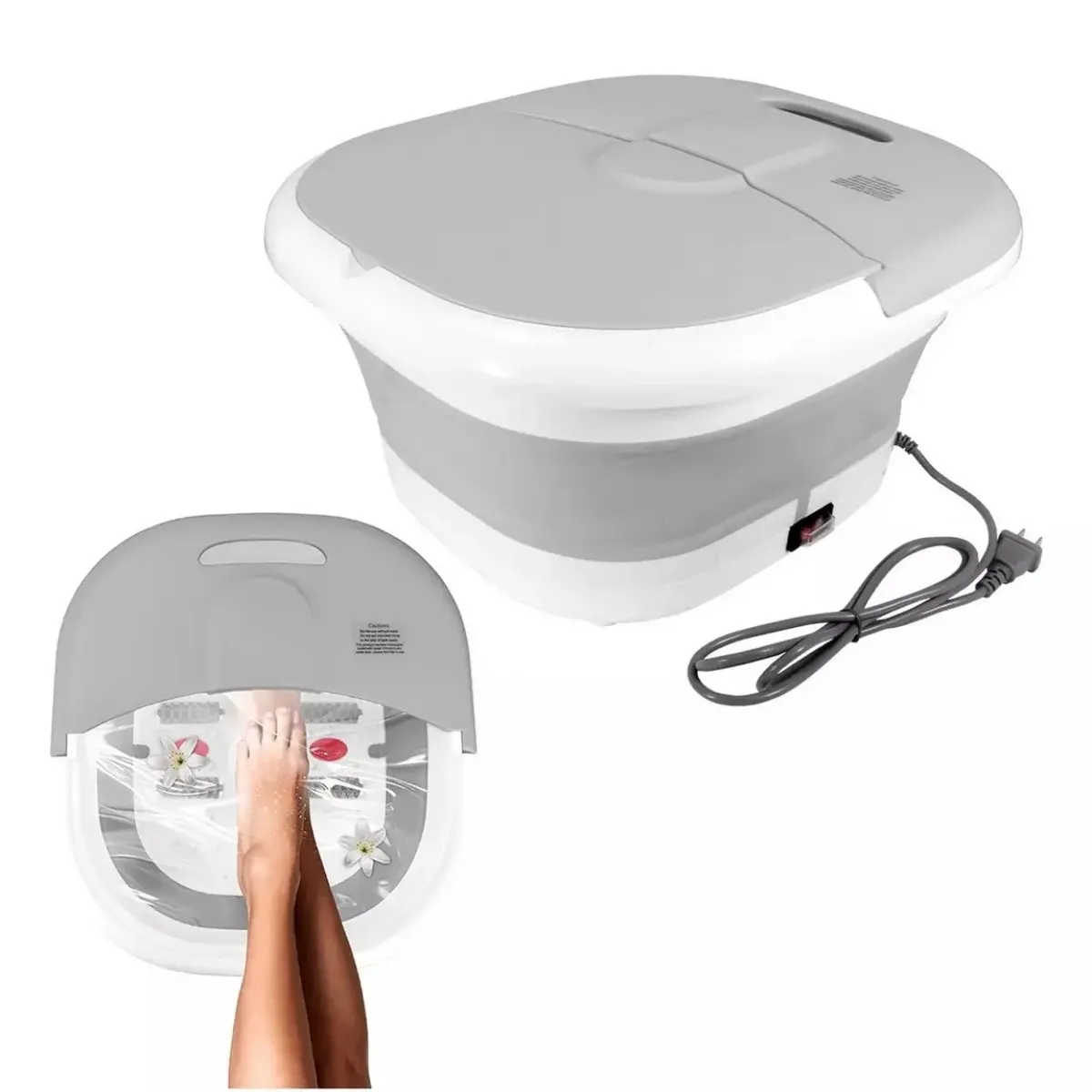 GENERICO - Masajeador spa plegable para pies - hidromasaje completo