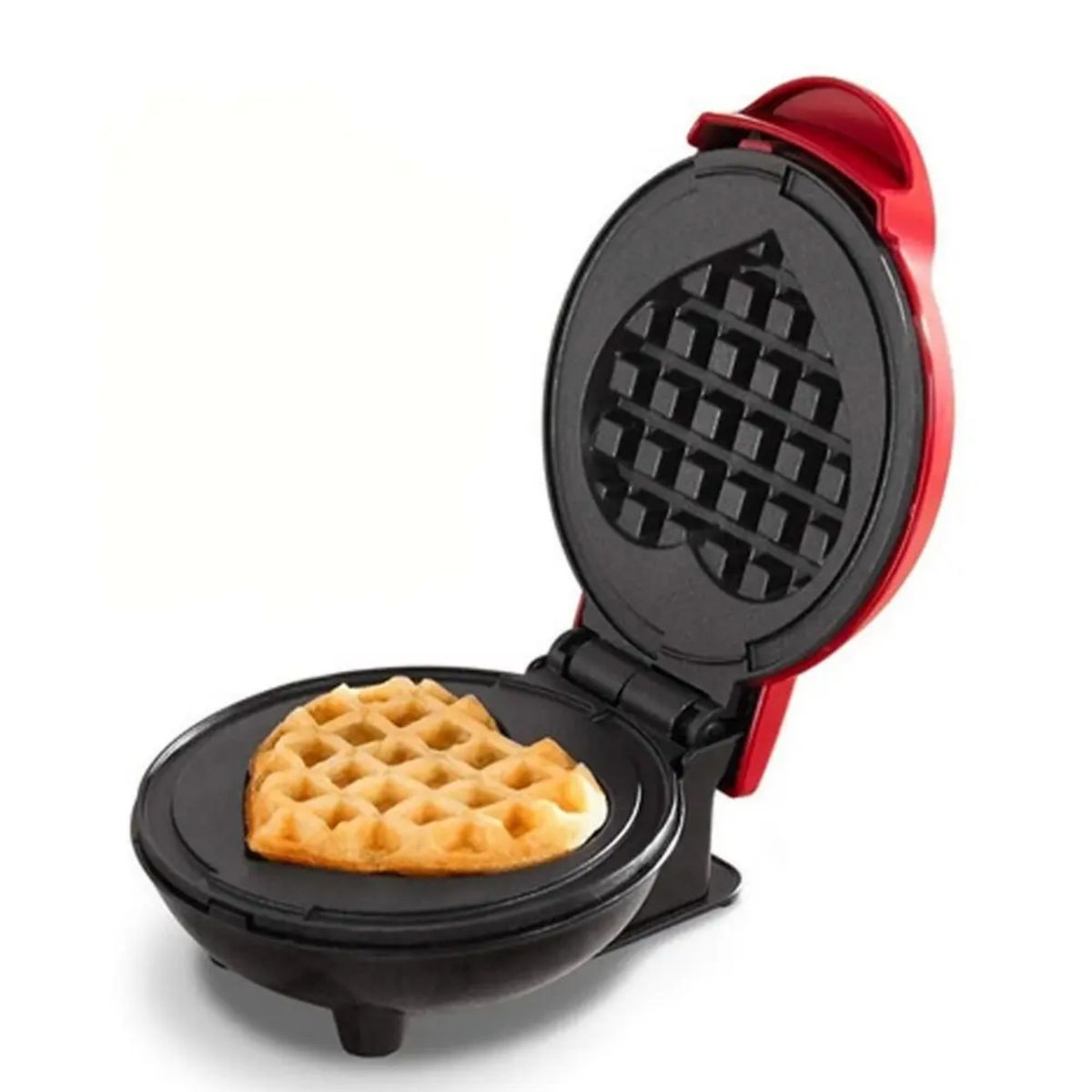 GENERICO - Combo máquina mini para donas  + mini waflera de corazón