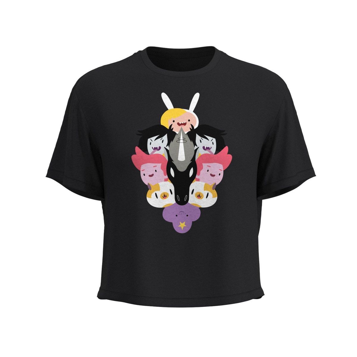 KOAJ - KOAJ Camiseta manga corta en rib con estampado en frente de  Mujer