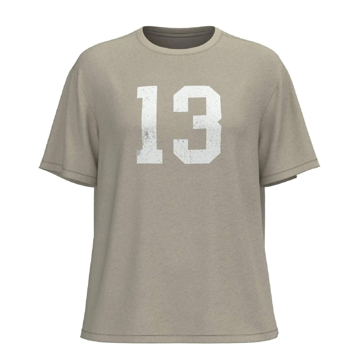 KOAJ - KOAJ Camiseta acanalada manga corta con estampación tipo col Mujer