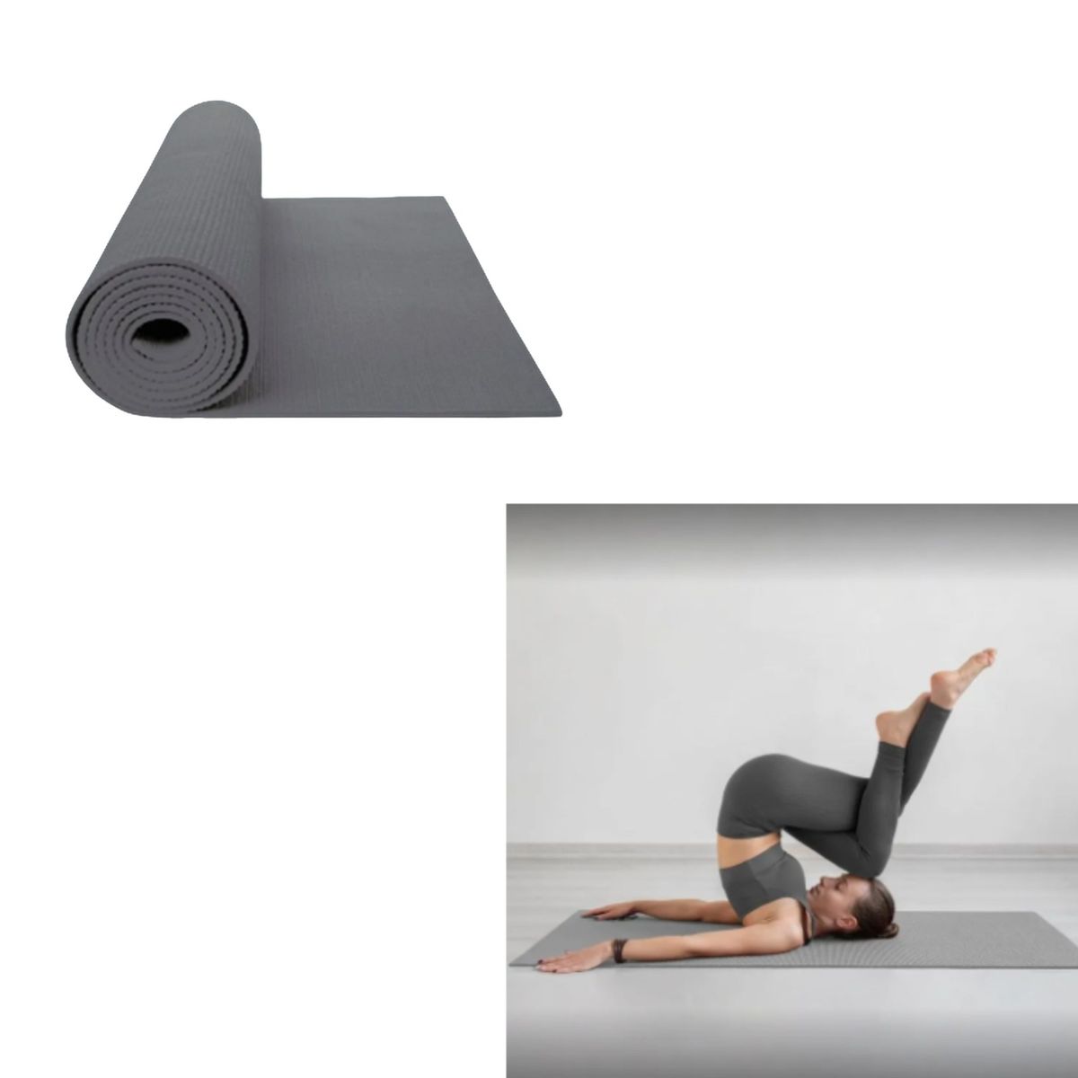 SPORT FITNESS - Colchoneta Para Pilates Y Yoga Suave Y Duradera