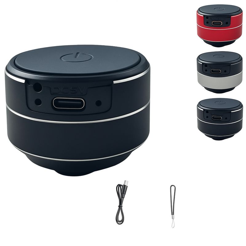 GENERICO - Mini Parlante Altavoz Portátil Bluetooth Conducción Ósea Rojo