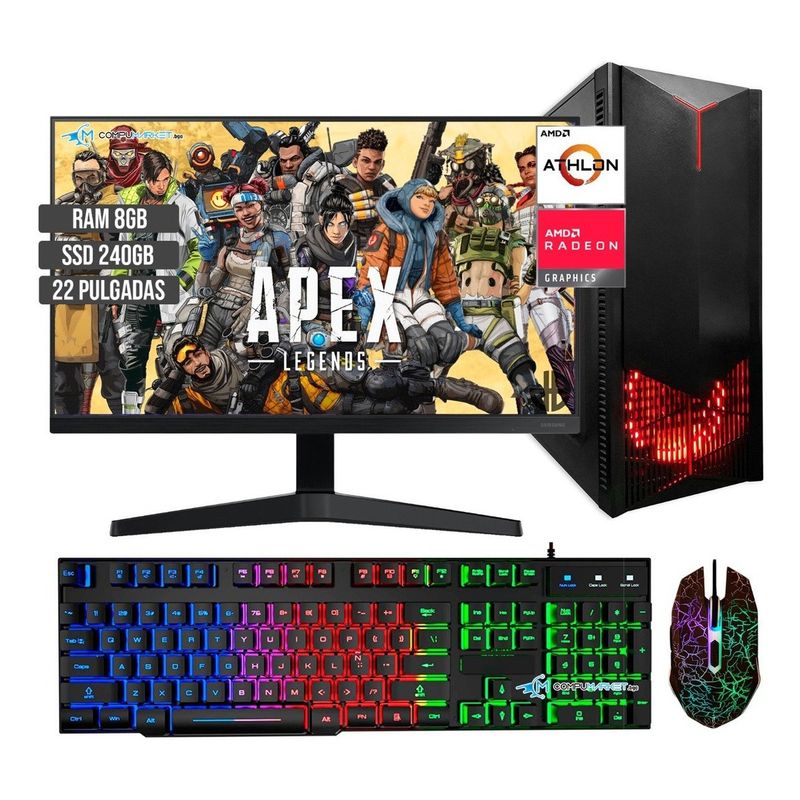AMD - Set PC Gamer Iniciación AMD 3000G