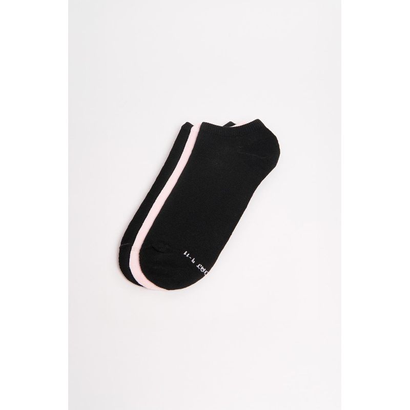 KOAJ - KOAJ Paquete X3 de medias tobilleras con texturas unicolores Mujer