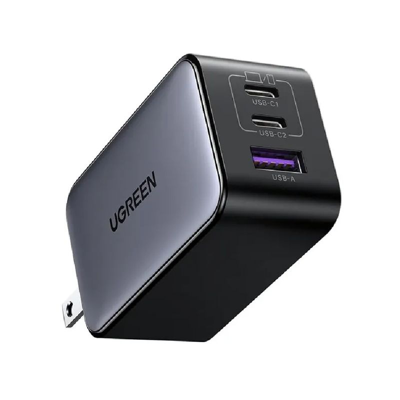 UGREEN - Ugreen Cargador Nexode S 65w Usb Cx2 Usb A X1 Profesional