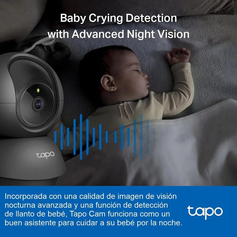 TAPO - Camara de seguridad TP-Link Tapo C201 Robotica Inalambrica