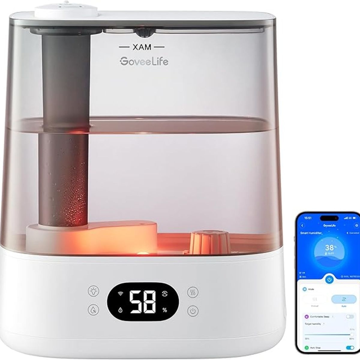GENERICO - Humidificador Inteligente Goveelife 6l Control Remoto H7149