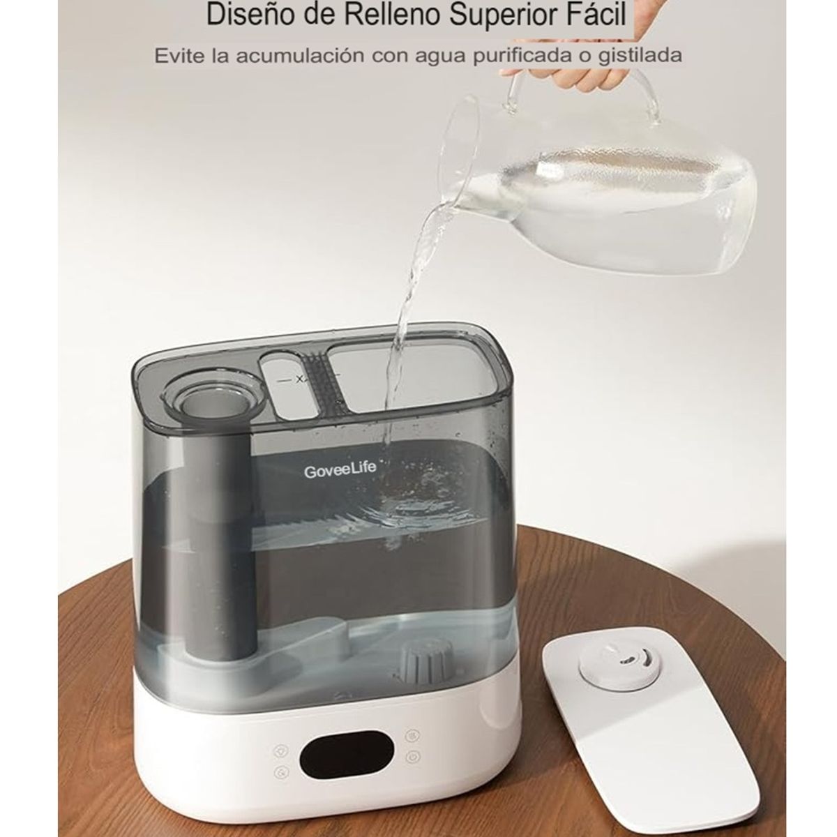 GENERICO - Humidificador Inteligente Goveelife 6l Control Remoto H7149