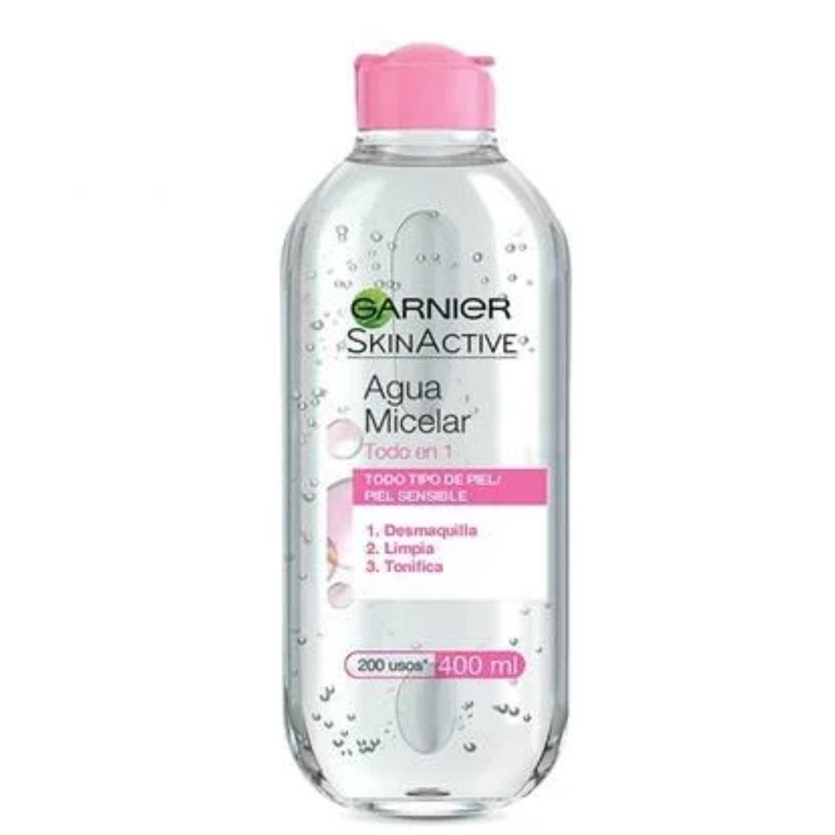 GARNIER - Agua Micelar Skin Active Todo en 1 de Garnier de 400mL
