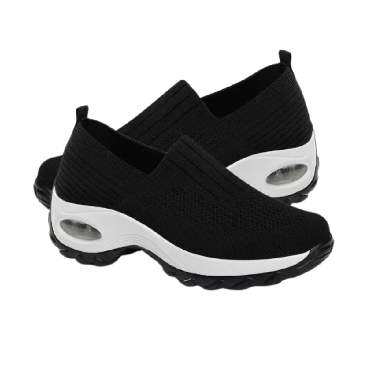 SPORT - Tenis Zapatillas Ultra Cómodos No Dolor Tipo Media Sin Cordón New Fit