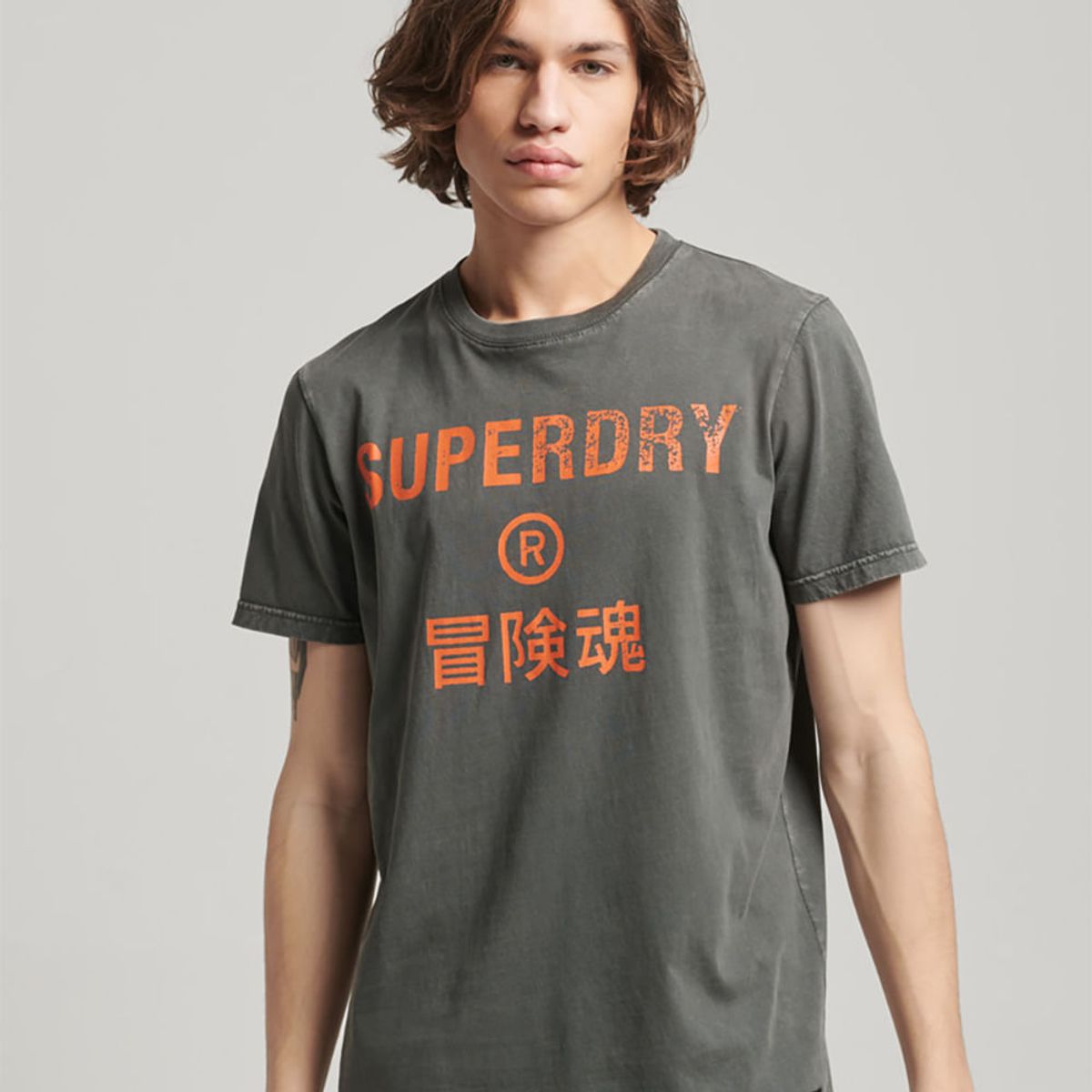 SUPERDRY - Camiseta Para Hombre Vintage Corp Logo Superdry