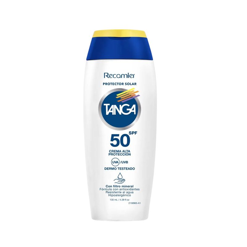 TANGA - Bloqueador SPF 50 Crema Tanga 130 ml
