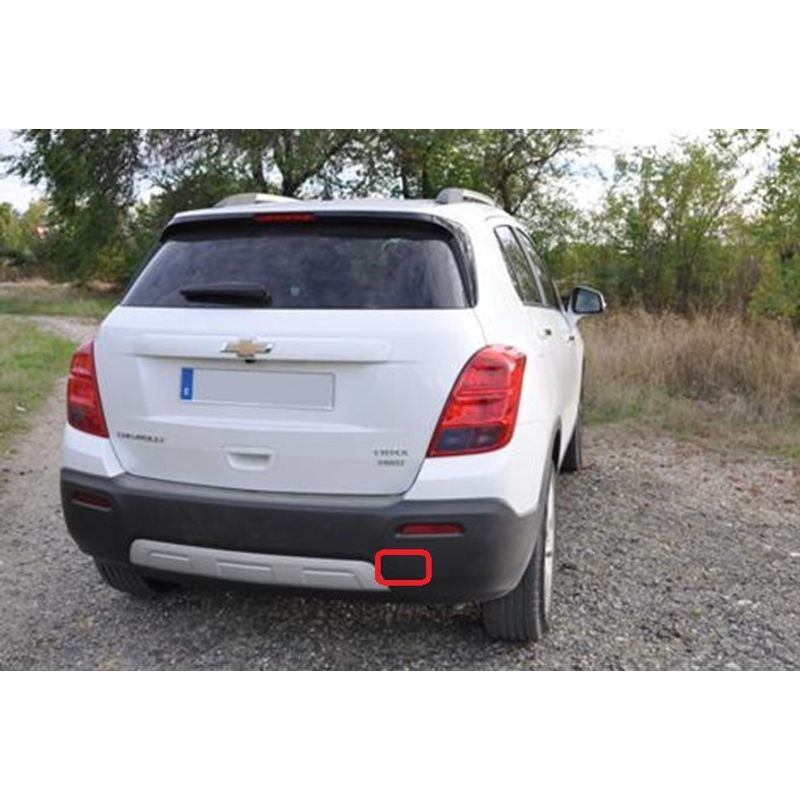 GENERICO - accesorios chevrolet tracker tapa gancho bomper trasero