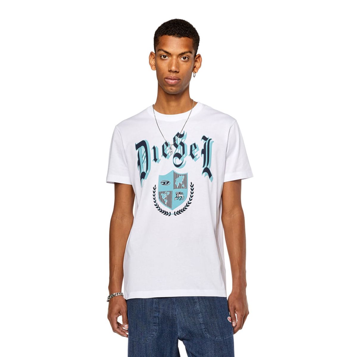 DIESEL - Camiseta Manga Corta Para Hombre T-Diegor-K62 Diesel