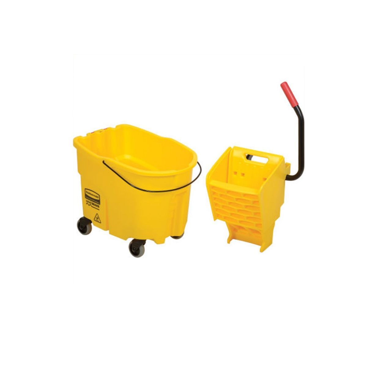 RUBBERMAID - Balde Escurridor Rubbermaid WaveBrake 25 Lts Amarillo