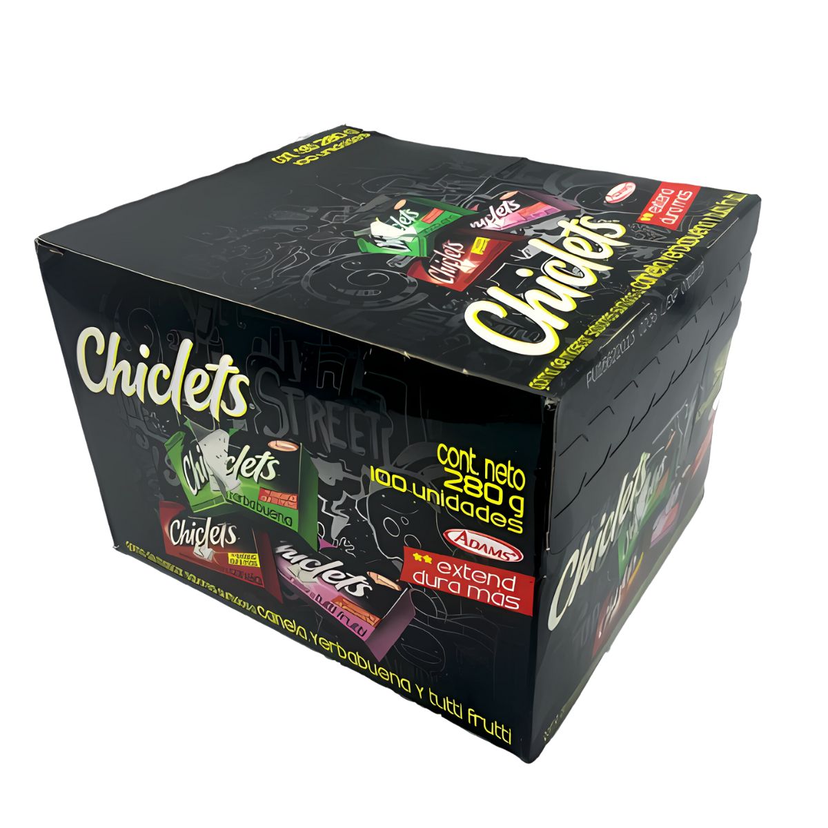 ADAMS - Chiclets Adams Surtidos X 100 unidades