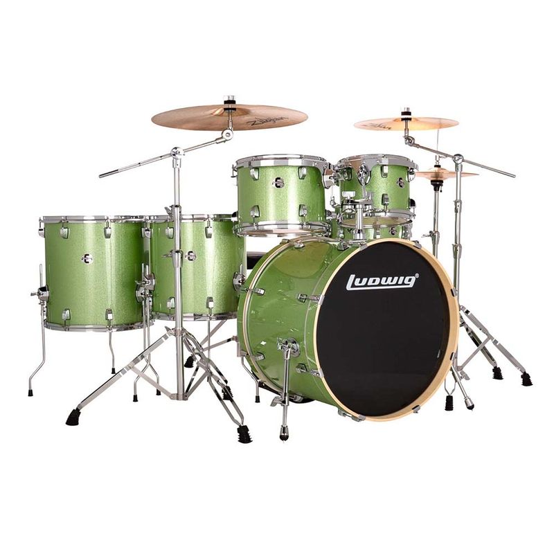 GENERICO - BATERIA LUDWIG EVOLUTION 6 PIEZAS LE622018DIR MINT