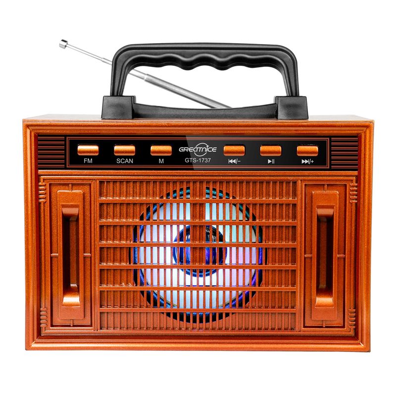 GENERICO - Altavoz Multi radio GTS-1737 COPPER