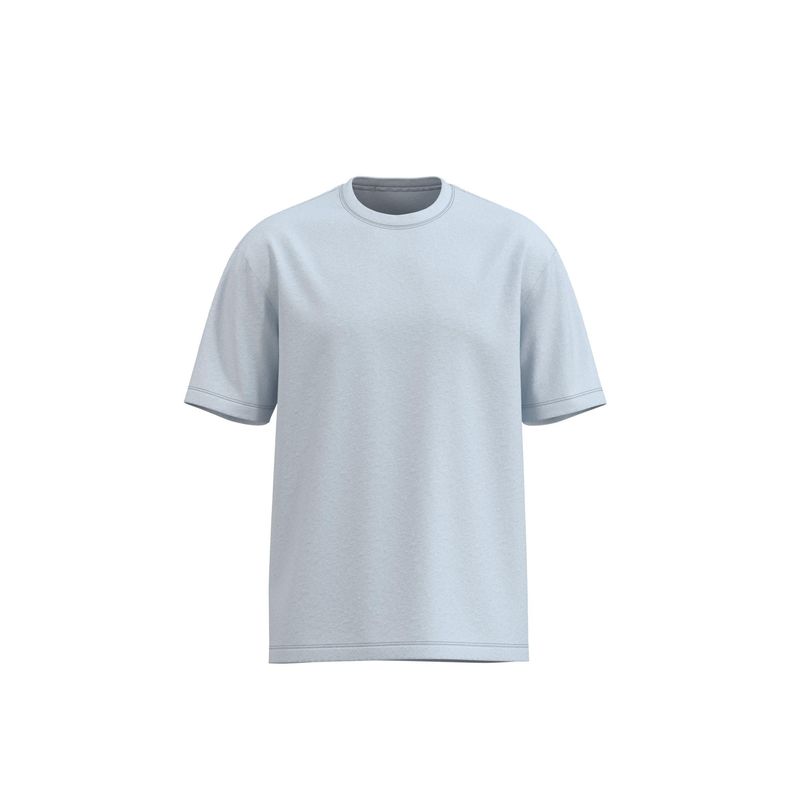 KOAJ - KOAJ Camiseta oversize manga corta, unicolor Hombre