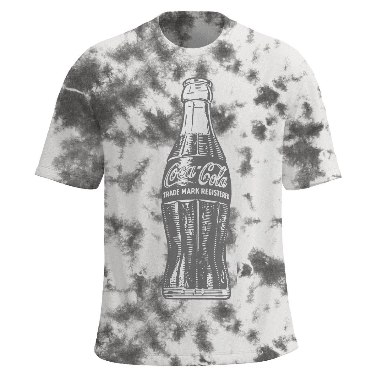 KOAJ - KOAJ Camiseta crema tie dye de Coca-Cola con manga corta Hombre