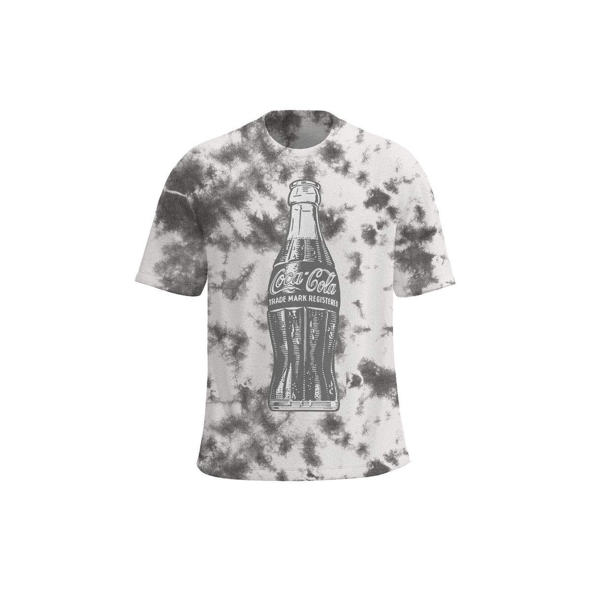 KOAJ - KOAJ Camiseta crema tie dye de Coca-Cola con manga corta Hombre