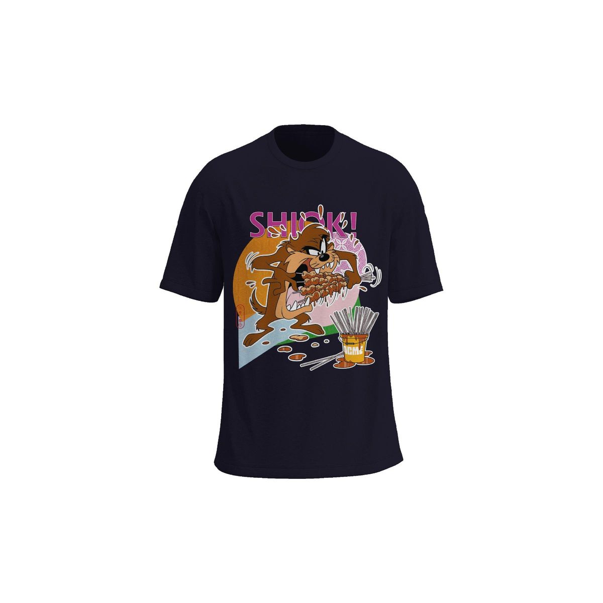 KOAJ - KOAJ Camiseta manga corta con estampado en frente. Hombre