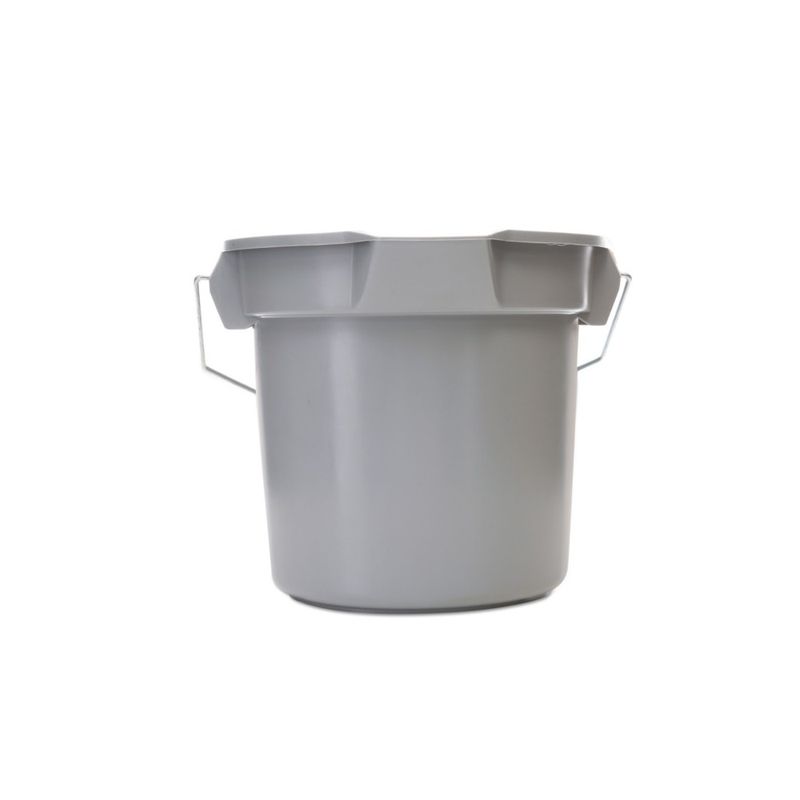 RUBBERMAID - Balde Rubbermaid Brute 13.2 Litros Trabajo Pesado Gris