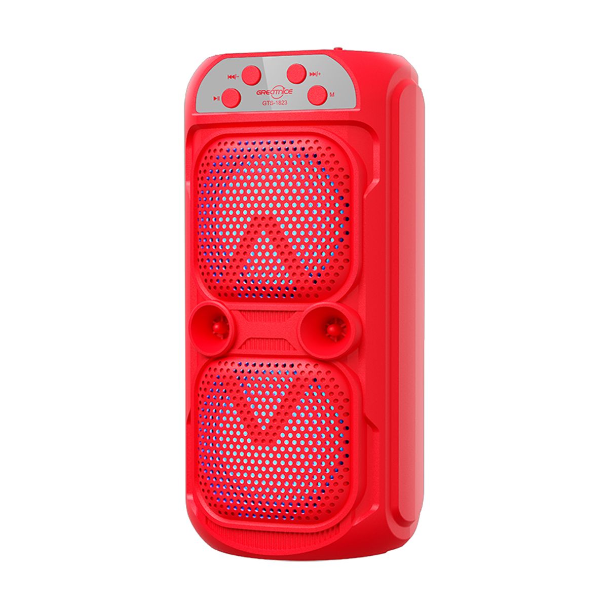 GENERICO - Parlante Portátil GTS-1823  Sonido doble con estilo