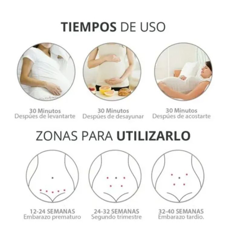 GENERICO - Monitor Frecuencia Cardiaca Embarazo Bebés Doppler Fetal