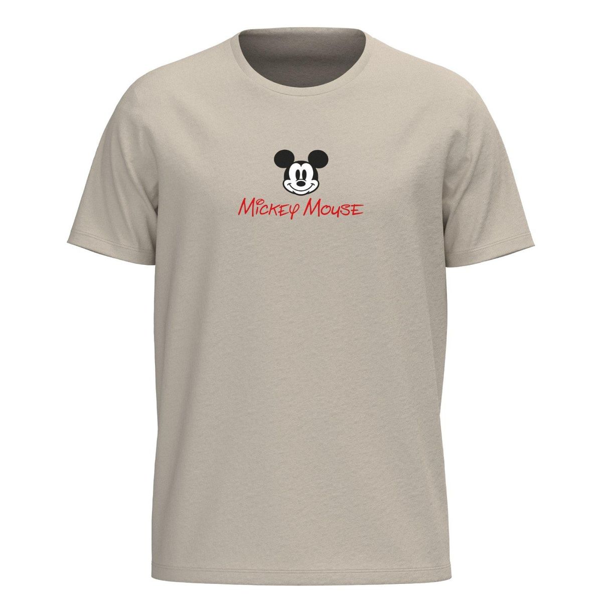 KOAJ - KOAJ Camiseta manga corta unicolor con arte de Mickey Hombre