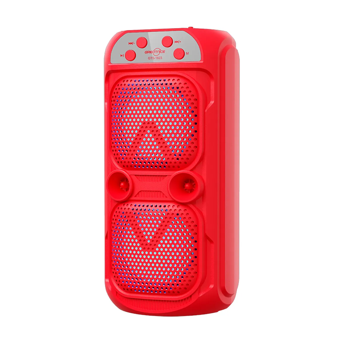 GENERICO - Parlante Portátil GTS-1823  Sonido doble con estilo