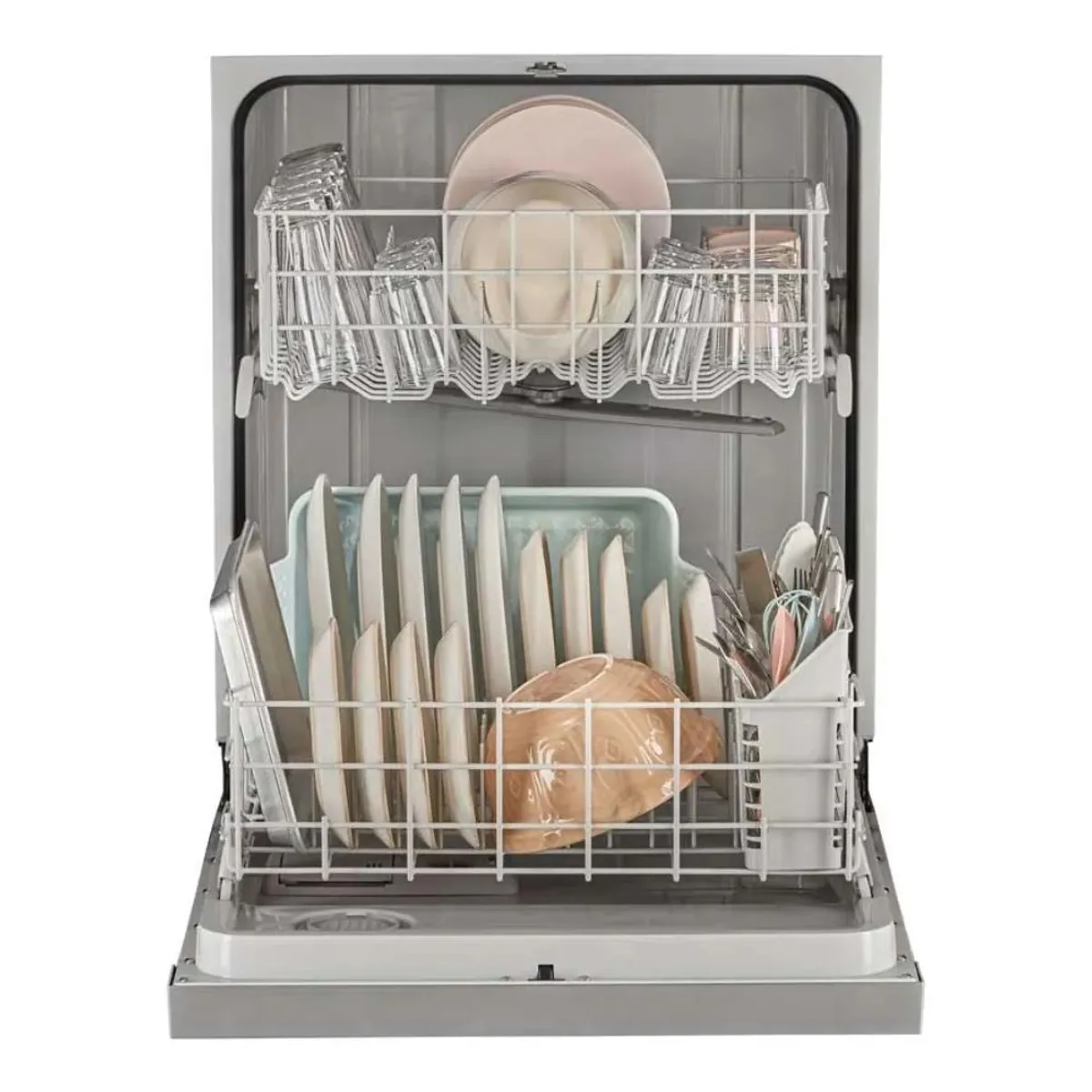 WHIRLPOOL - Lavavajillas de Empotrar WHIRLPOOL 60 Piezas WDF341PAPM Gris
