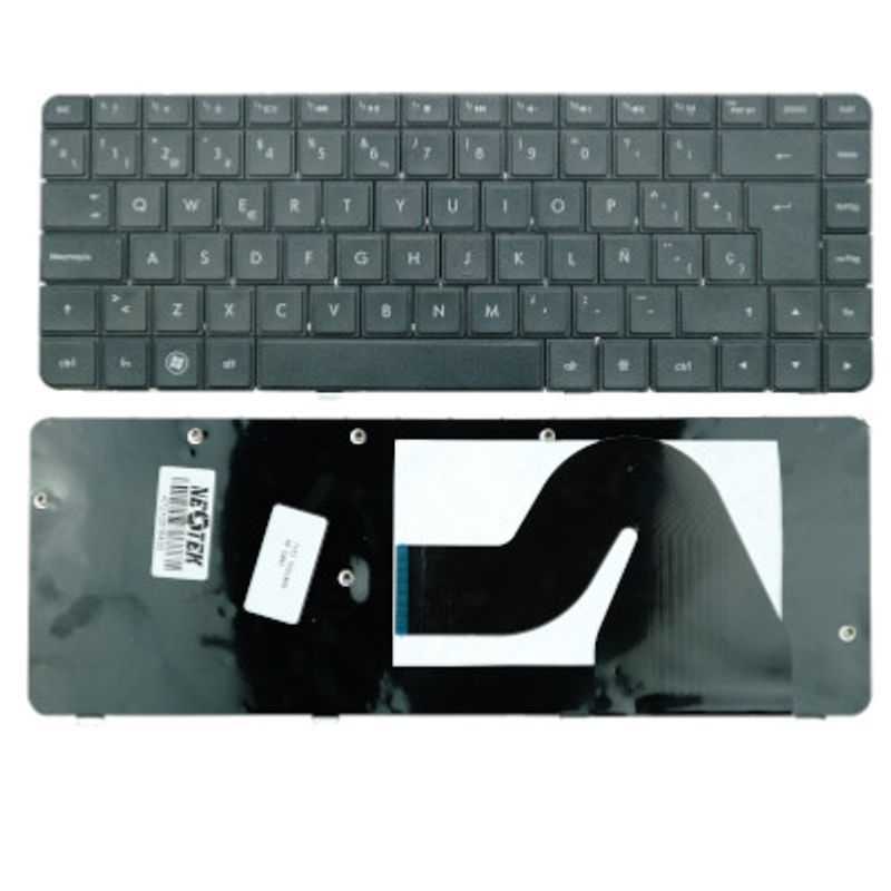 NEOTEK - Teclado Repuesto HP Compaq CQ42 Español Latino con Ñ Negro