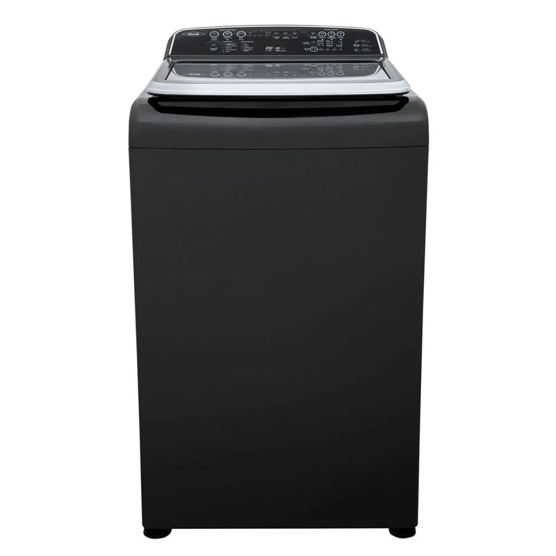 HACEB - Lavadora HACEB 20kg44lb Carga Supeior ZOU Gris Oscuro