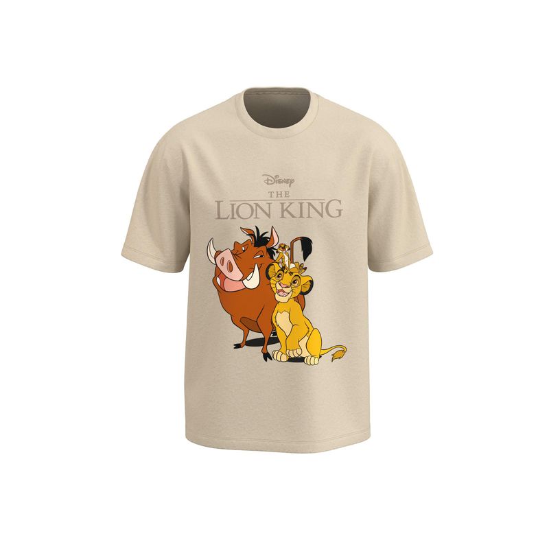 KOAJ - KOAJ Camiseta manga corta con estampado en frente y espalda  Hombre