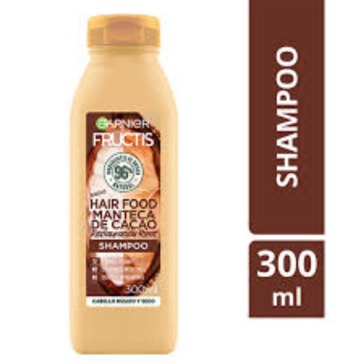 GARNIER - Restauracion De Rizos Hair Food Manteca De Cacao Shampoo Garnier Fructis 300ML