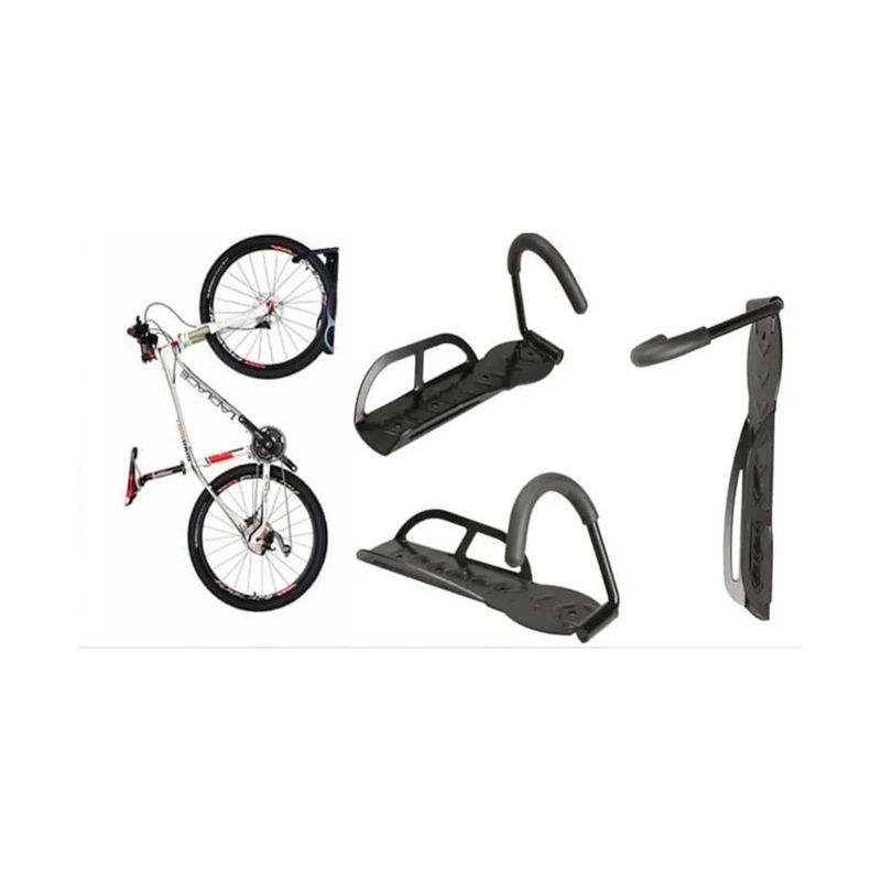 GENERICO - Gancho de Pared para Bicicleta en Acero Reforzado
