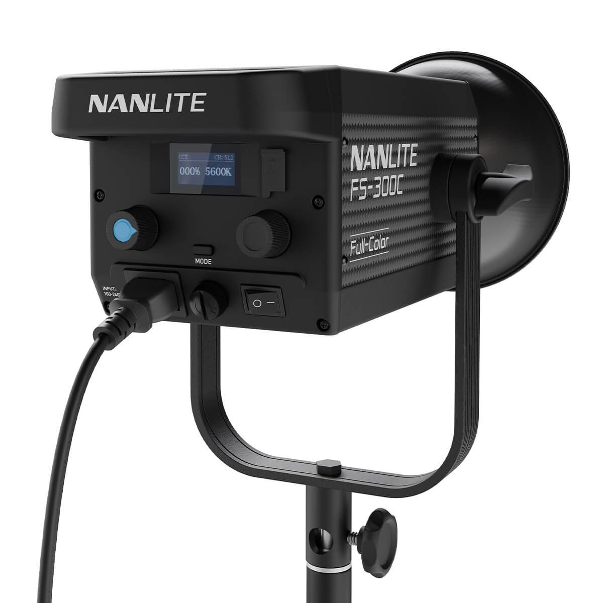 NANLITE - NANLITE FS-300C RGB Cabezal Luz LED para estudio