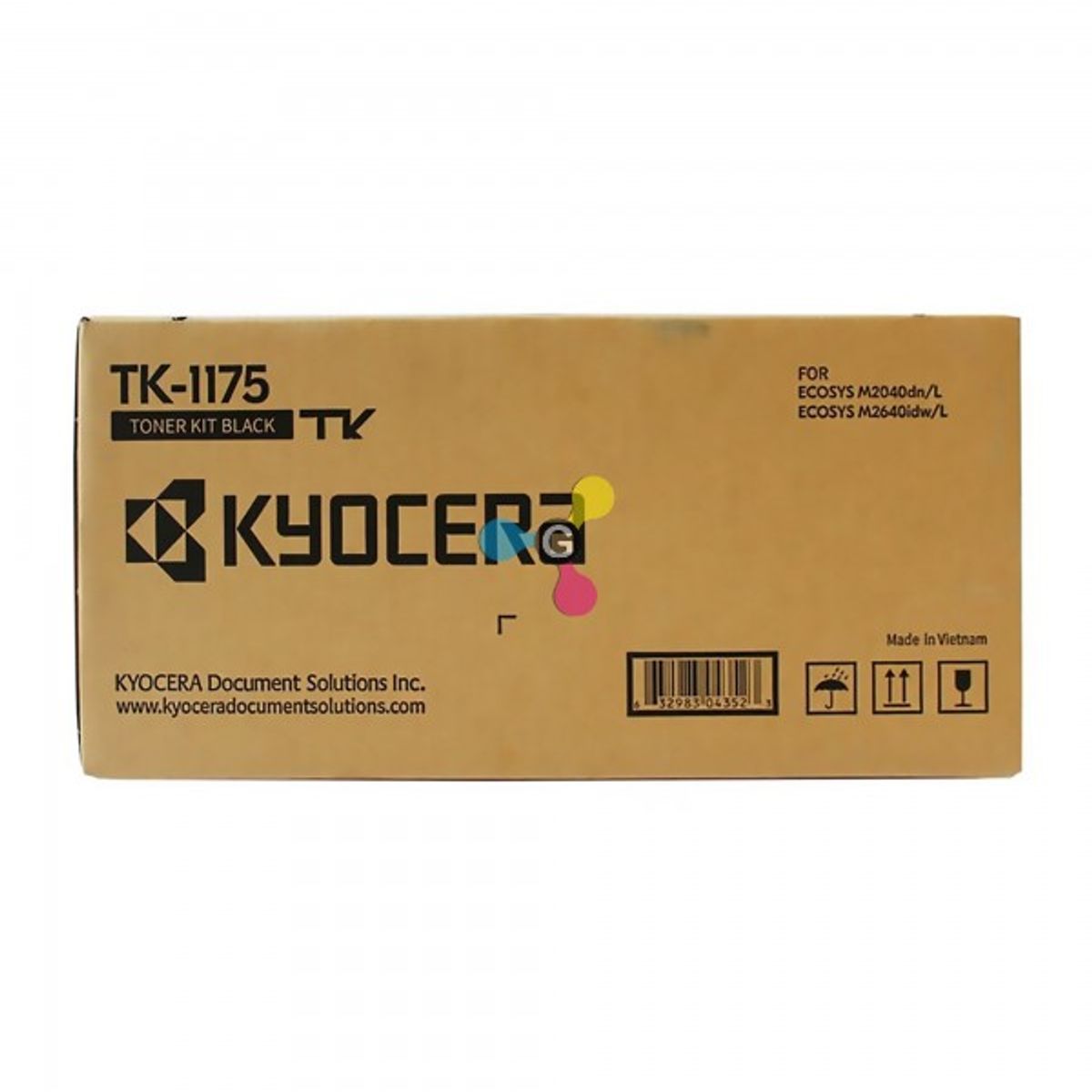KYOCERA - Tóner TK 1175 Kyocera Negro Para Impresoras FS-M2040dn/L FS-M2640idw/L