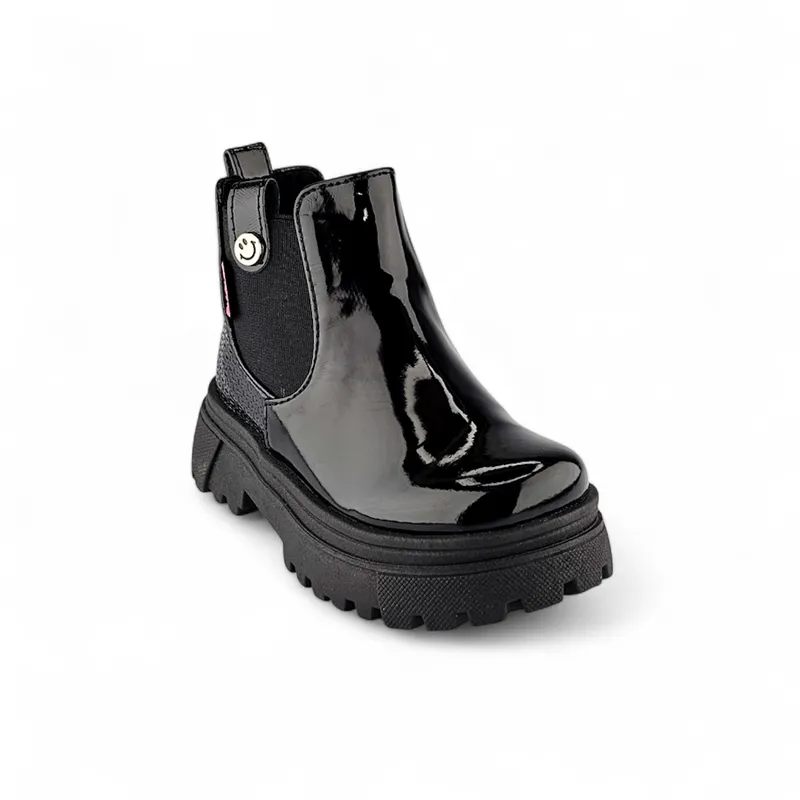 TITINOS - Botin Charol Niña Negro Titinos