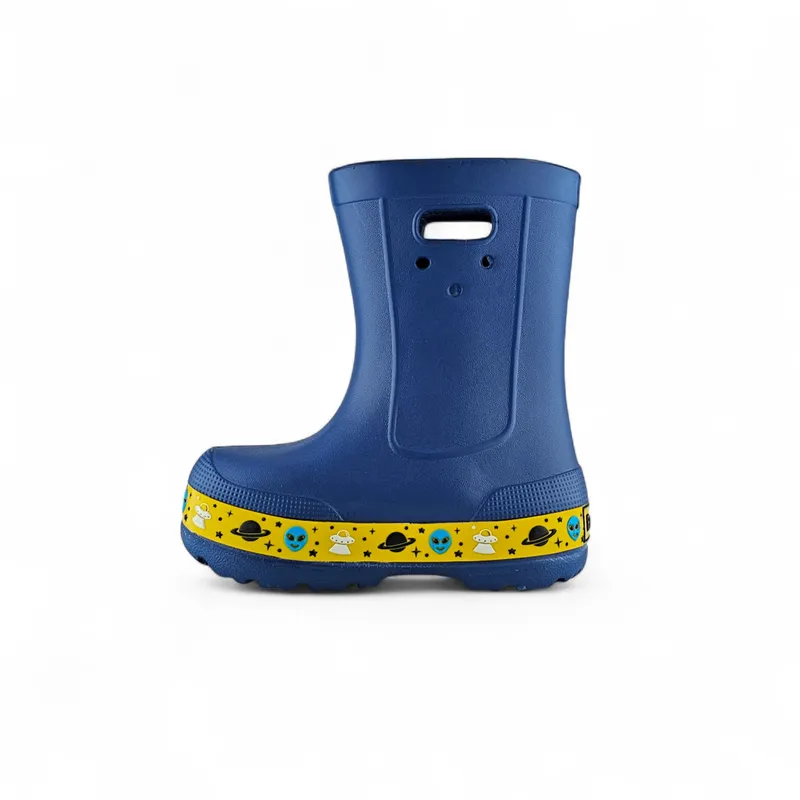TITINOS - Bota Lluvia Niño Eva Liviana Azul Titinos