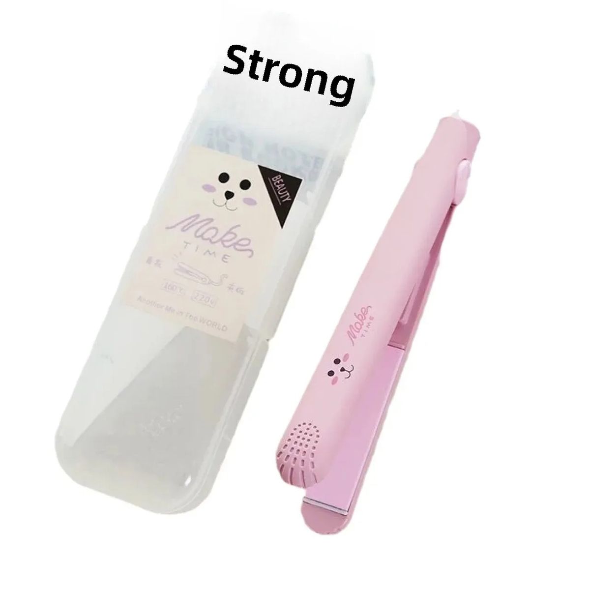 GENERICO - Mini Plancha Para Cabello Portatil de Ceramica