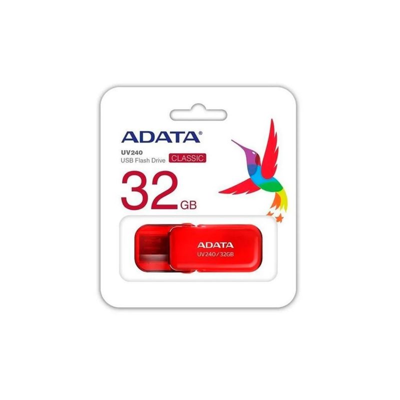 ADATA - Memoria USB 2.0 ADATA AUV240 32GB Rojo