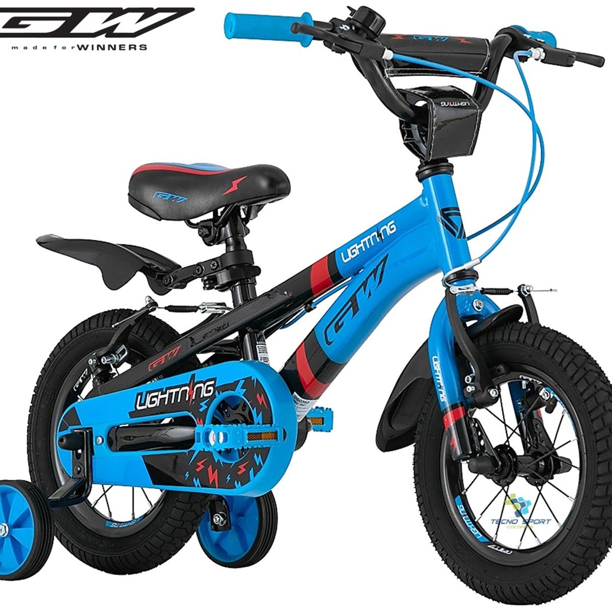 GW - Bicicleta Niño Niña Gw Rin 12 Con Accesorios
